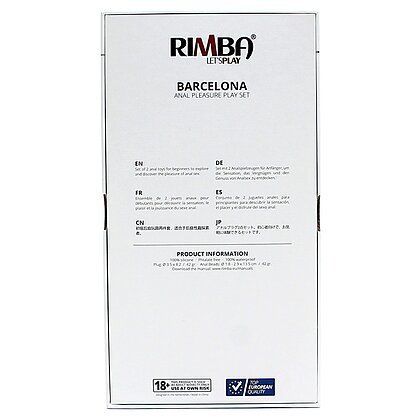 Set Jucării Anale Barcelona Mov