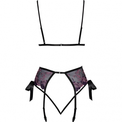 Set Kissable Crystina Negru L-XL