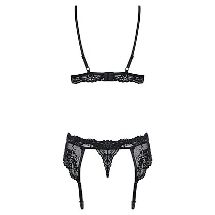 Set Obsessive 810-SEG Negru L-XL