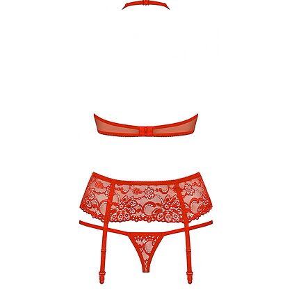Set Obsessive 838-SEG Roșu S-M