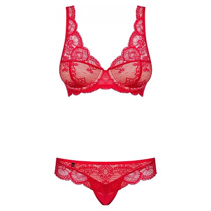 Set Obsessive 853-SET Rosu L-XL