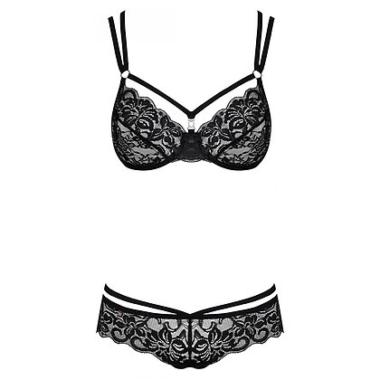 Set Obsessive 860-SET Negru S-M