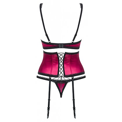 Set Obsessive 861-SEG Fuchsia S-M