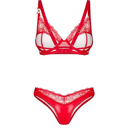 Set Obsessive Aliosa 2 Piese Roșu S-M