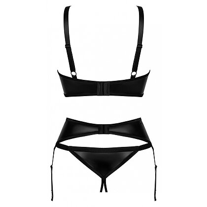 Set Obsessive Armares 3 Piese Negru XS-S