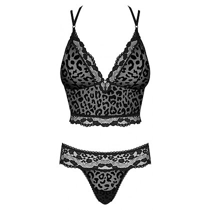 Set Obsessive Giully Negru S-M