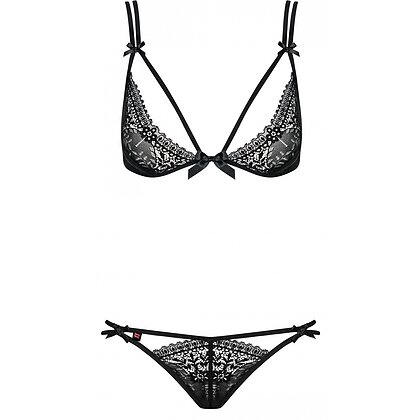 Set Obsessive Intensa Negru S-M