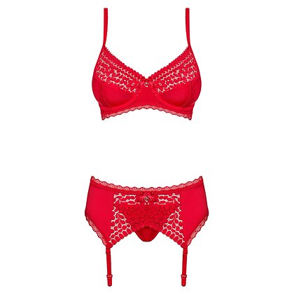 Set Obsessive Jolierose Rosu S-M