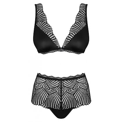 Set Obsessive Klarita Negru S-M