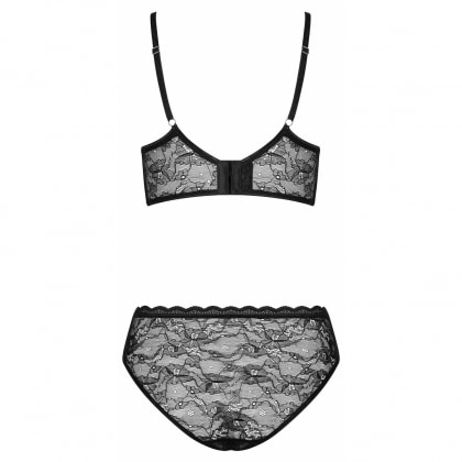 Set Obsessive Laurise Negru S-M