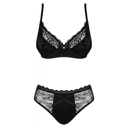 Set Obsessive Laurise Negru S-M