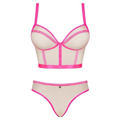 Set Obsessive Nudelia Roz S-M