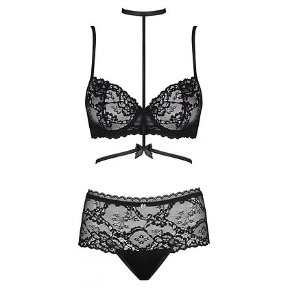 Set Obsessive Raquelia Negru L-XL