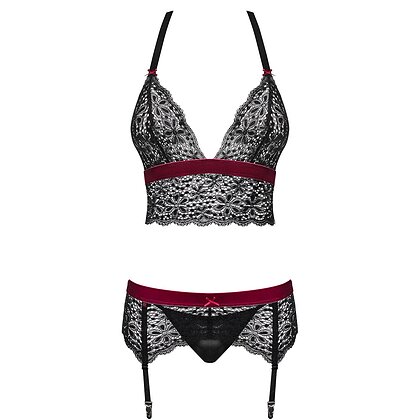 Set Obsessive Rossita Negru 2XL