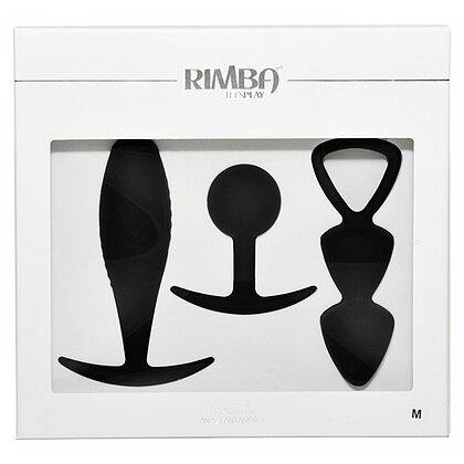 Set of Anal Plugs Size M Basel Negru