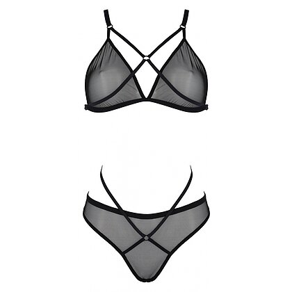 Set Passion Eco Varella Negru L-XL