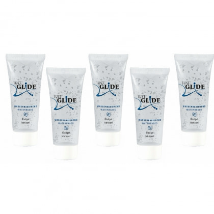 Set Promo 5 x Lubrifiant Just Glide 20ml