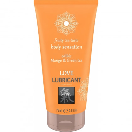 Shiatsu Love Lubricant Mango și Ceai Verde 75 ml