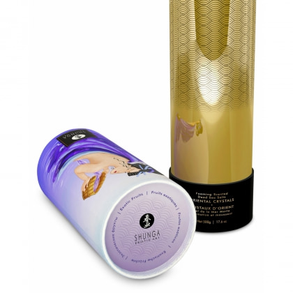 Shunga Oriental Crystals Fructe Exotice — Sare De Baie 500g