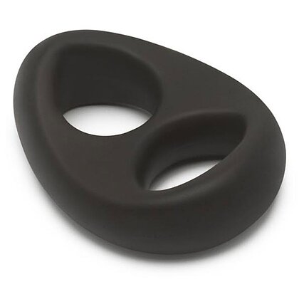 Soft Silicone Stallion C-Ring Negru