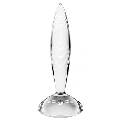 Sparkling Crystal Glass Dildo Transparent