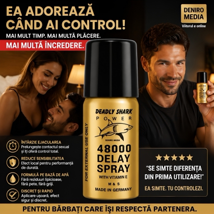 Spray Concentrat Deadly Shark Power 48000, Vitamină E - 40ml