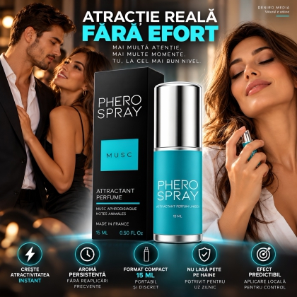 Parfum cu Feromoni Pheroman pentru Bărbați 15 ml