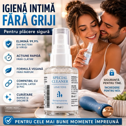 Spray Pentru Curățarea Jucăriilor Sexuale 50ml