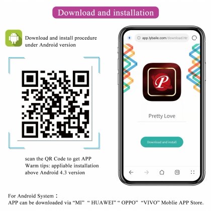 Stimulator Prostată Pretty Love Archenemy App Negru