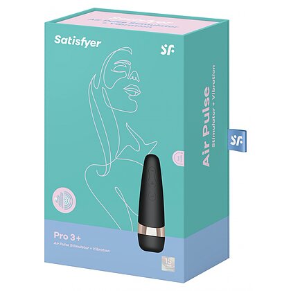 Stimulator Satisfyer Profesional III Vibrator Negru