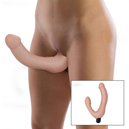 Strap-On Dublu Joy pentru Stimularea Punctului G