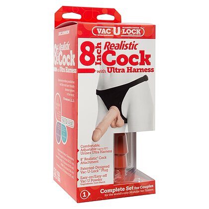 Strap On Vac-U-Lock Set 20cm
