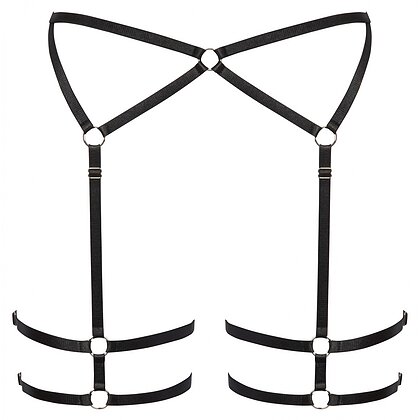 Portjartier Cottelli Collection Hidden Flame Negru L-XL