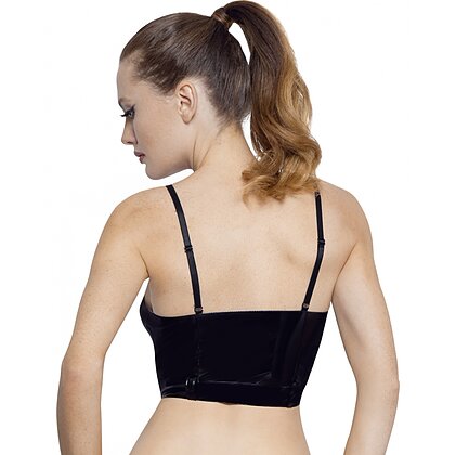 Sutien Black Level Vinyl Top Emma Negru XS