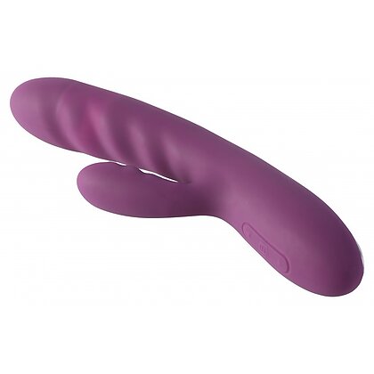 Svakom Avery Lilac — Rabbit 5x Împingere, Reîncărcabil Mov