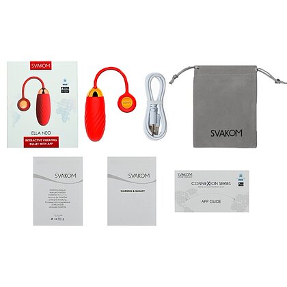 Svakom Connexion Series Ella Neo App Controlled Roșu