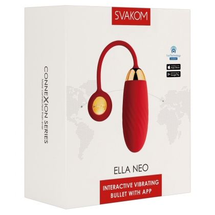 Ou Vibrator Svakom Ella Neo cu Control Prin Aplicație