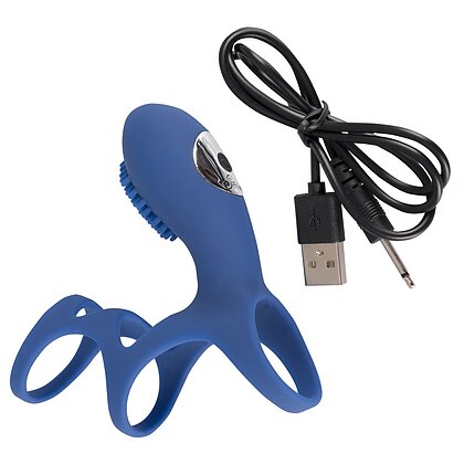 Sweet Smile Rechargeable Couple Albastru