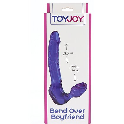 ToyJoy Bend Over Strapless Mov – 24.5 cm Fără Chingi