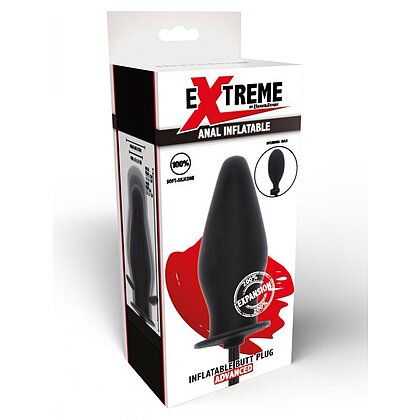 ToyJoy Dop Anal Gonflabil Negru 11cm