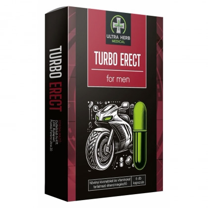 Turbo Power Pills Potență și Vigoare Intimă 6 Capsule