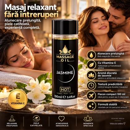 Ulei de Masaj Senzual Jasmin pentru Preludiu 100 ml