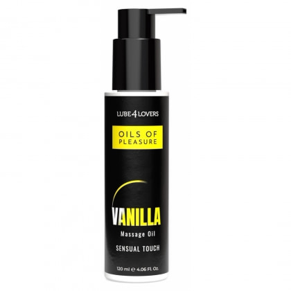 Ulei De Masaj Lube4lovers Vanilie 120 ml — Călduros