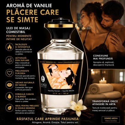 Ulei Masaj Aphrodisiac Warming Vanilla 100ml