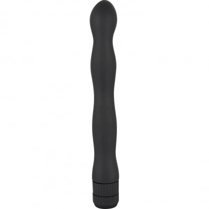 Vibrator Anal Lover 18cm Negru