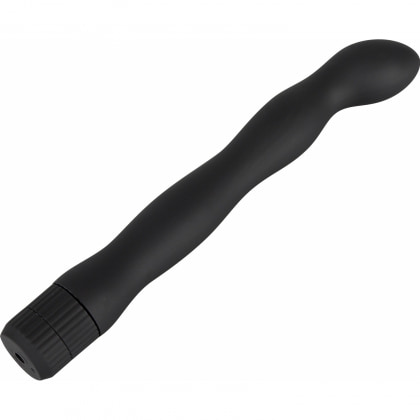 Vibrator Anal Lover 18cm Negru