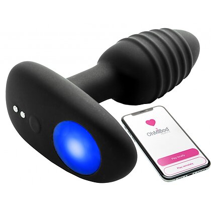 Vibrator Anal Smart OhMiBod Lumen By Kiroo Negru