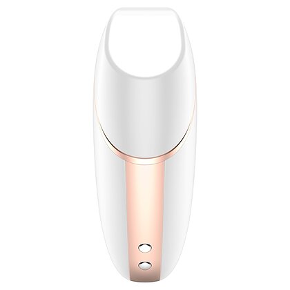 Vibrator Clitoridian Love Triangle Alb