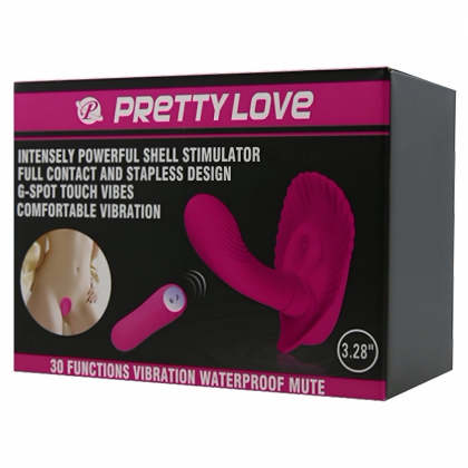 Vibrator Pretty Love Cochilia Dragostei pentru Punctul G Roz