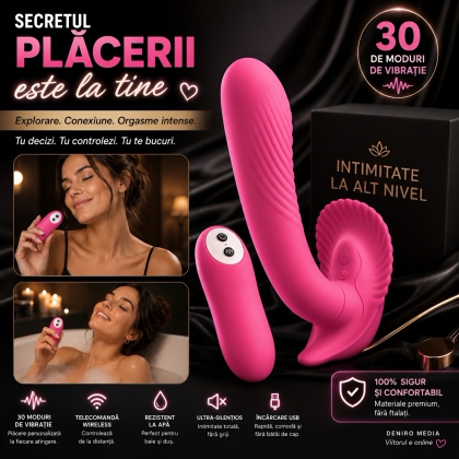 Vibrator Pretty Love Cochilia Dragostei pentru Punctul G Roz
